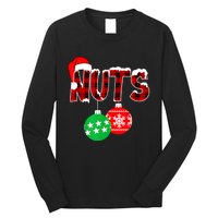 Chest Nuts Funny Matching Chestnuts Christmas Couples Nuts Long Sleeve Shirt