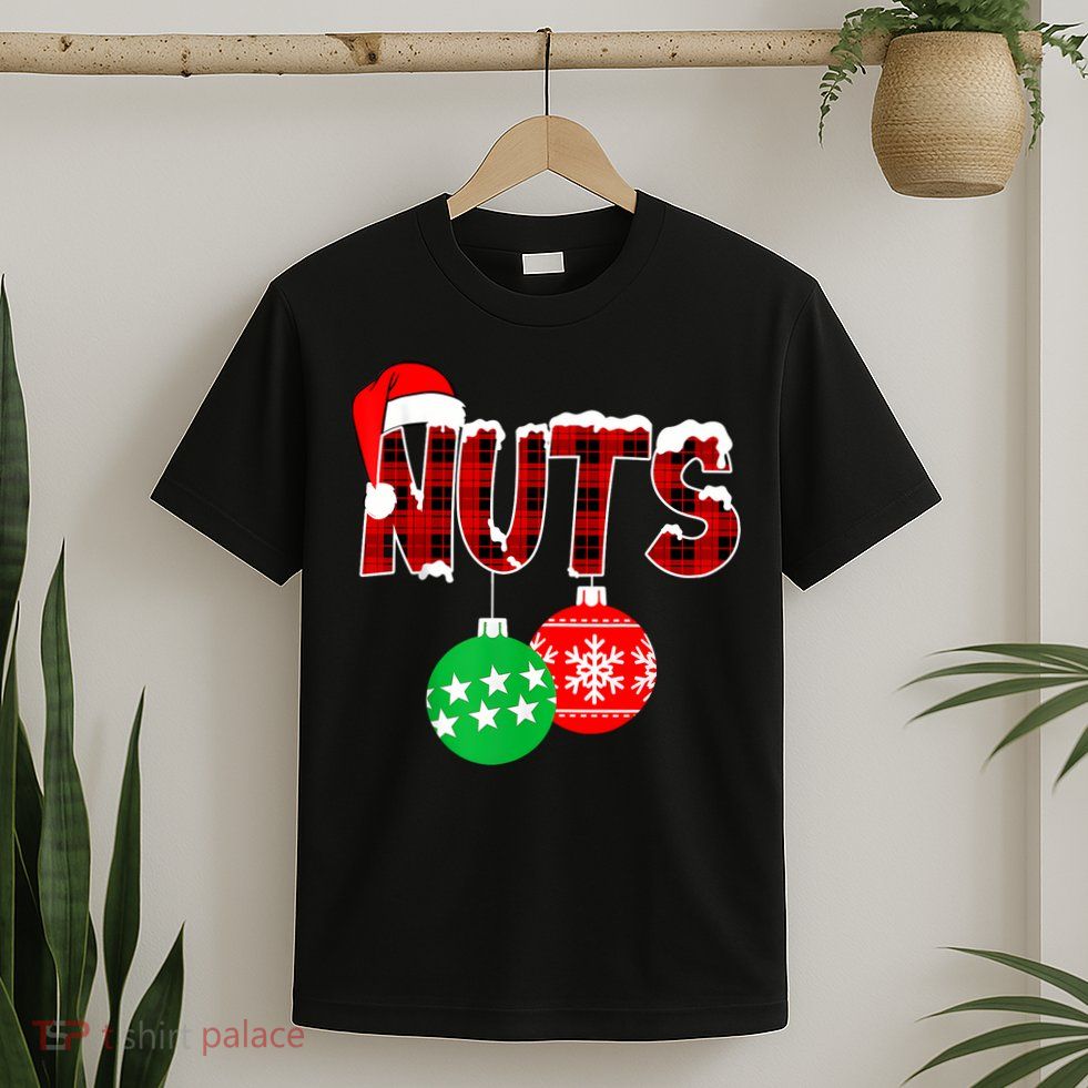 Chest Nuts Funny Matching Chestnuts Christmas Couples Nuts T-Shirt