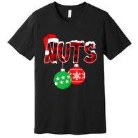 Chest Nuts Funny Matching Chestnuts Christmas Couples Nuts Premium T-Shirt