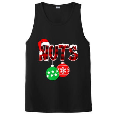 Chest Nuts Funny Matching Chestnuts Christmas Couples Nuts PosiCharge Competitor Tank