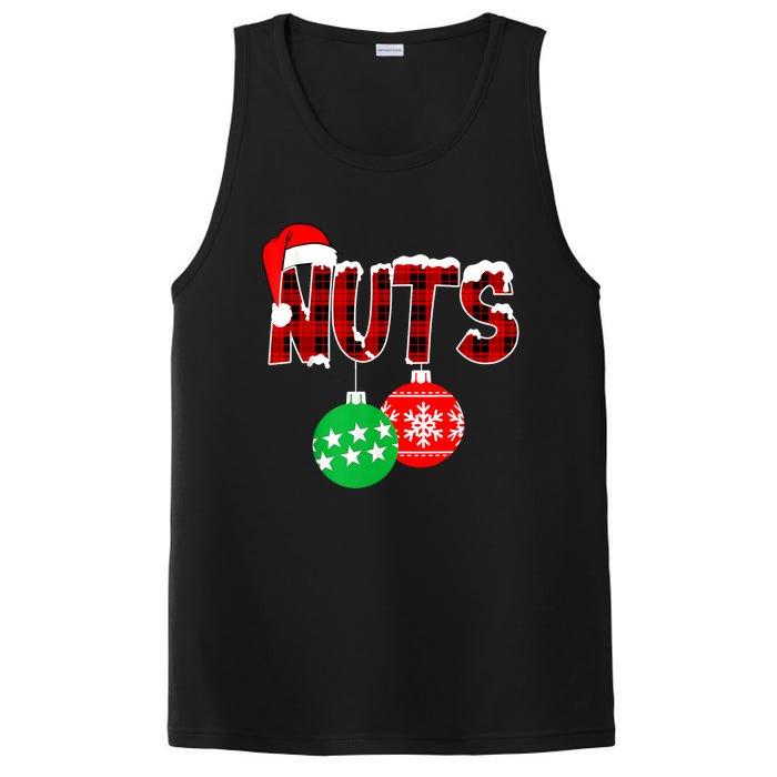 Chest Nuts Funny Matching Chestnuts Christmas Couples Nuts PosiCharge Competitor Tank