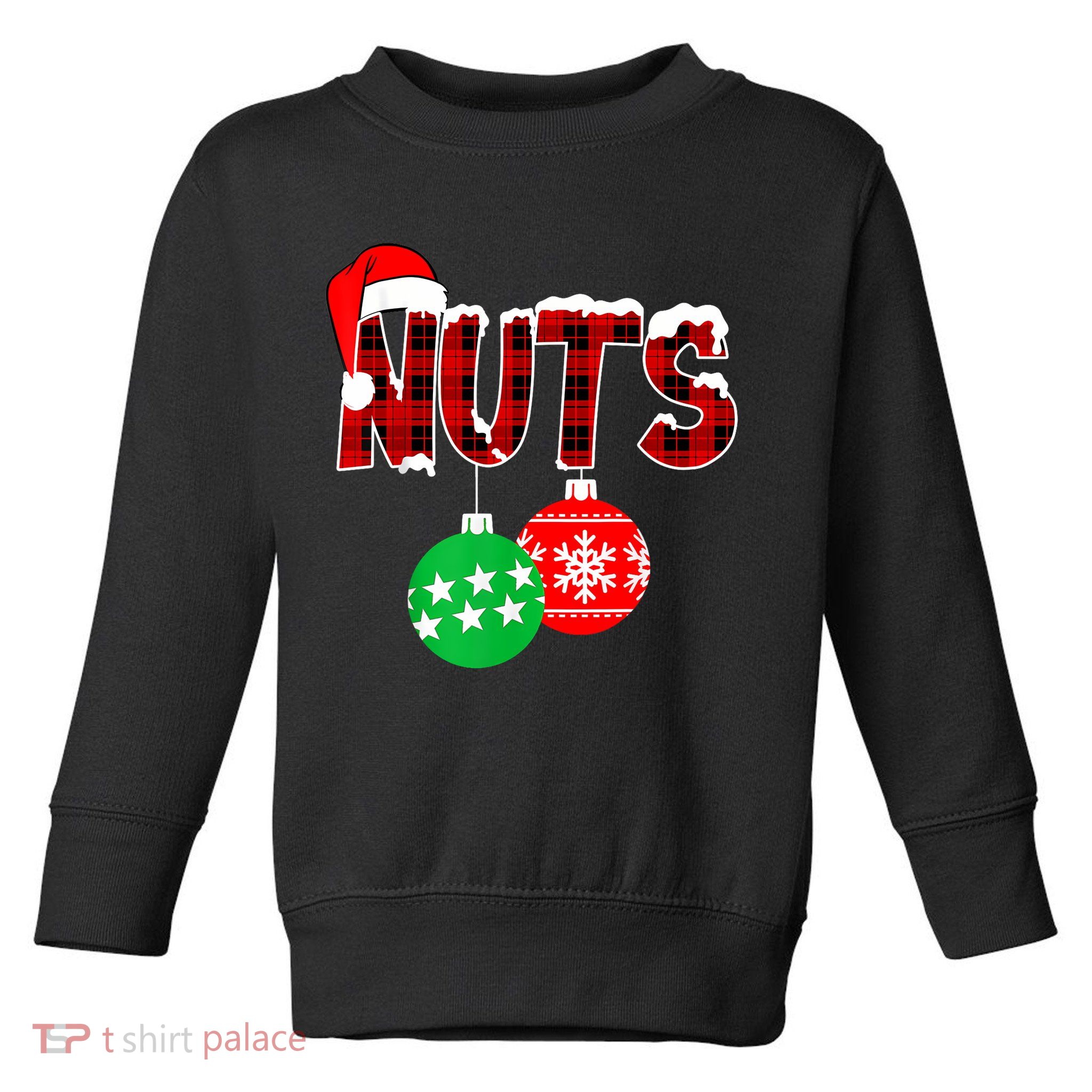 Chest Nuts Funny Matching Chestnuts Christmas Couples Nuts Toddler Sweatshirt