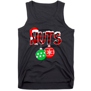 Chest Nuts Funny Matching Chestnuts Christmas Couples Nuts Tank Top