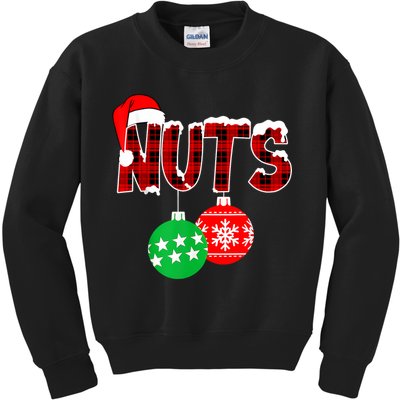 Chest Nuts Funny Matching Chestnuts Christmas Couples Nuts Kids Sweatshirt