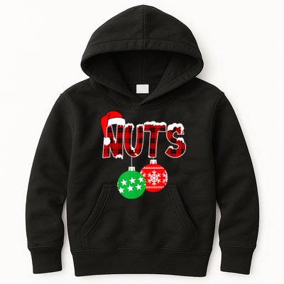 Chest Nuts Funny Matching Chestnuts Christmas Couples Nuts Kids Hoodie