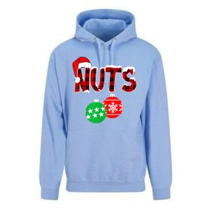 Chest Nuts Funny Matching Chestnuts Christmas Couples Nuts Unisex Surf Hoodie