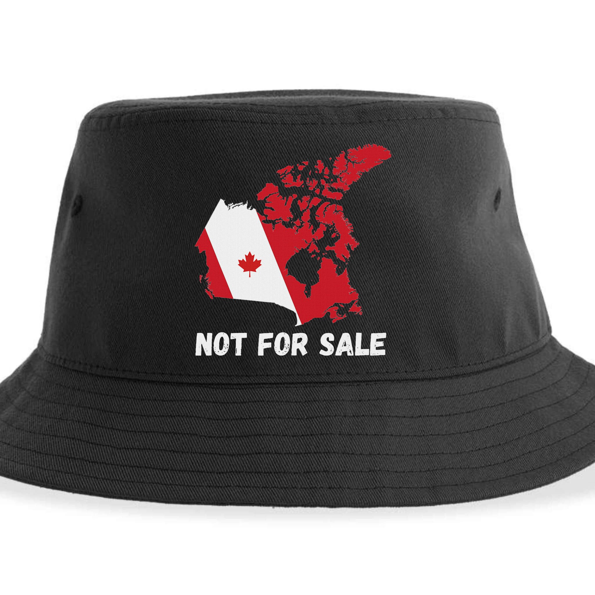 Canada Not For Sale Canada And Usa Canada Map Sustainable Bucket Hat
