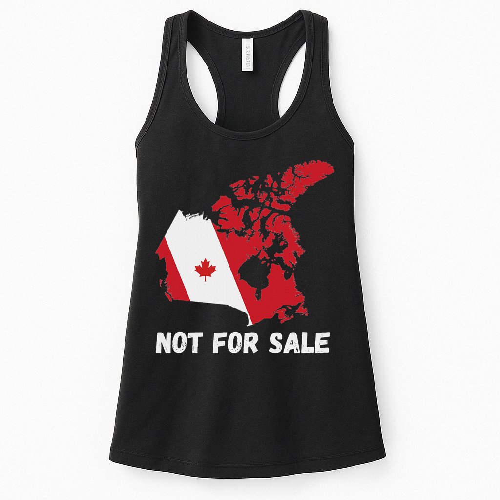 Canada Not For Sale Canada And Usa Canada Map Womens Tank Top