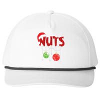 Chest Nuts Funny Matching Chestnuts Christmas Couples Nuts Snapback Five-Panel Rope Hat