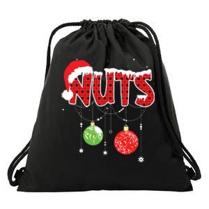 Chest Nuts Funny Matching Chestnuts Christmas Couples Nuts Drawstring Bag