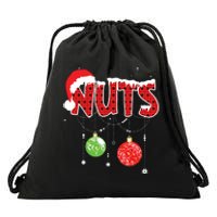 Chest Nuts Funny Matching Chestnuts Christmas Couples Nuts Drawstring Bag