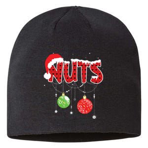 Chest Nuts Funny Matching Chestnuts Christmas Couples Nuts Sustainable Beanie