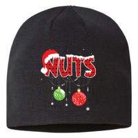 Chest Nuts Funny Matching Chestnuts Christmas Couples Nuts Sustainable Beanie