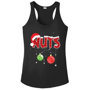 Chest Nuts Funny Matching Chestnuts Christmas Couples Nuts Ladies PosiCharge Competitor Racerback Tank