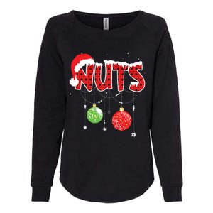 Chest Nuts Funny Matching Chestnuts Christmas Couples Nuts Womens California Wash Sweatshirt