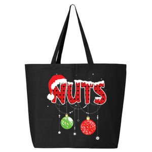 Chest Nuts Funny Matching Chestnuts Christmas Couples Nuts 25L Jumbo Tote