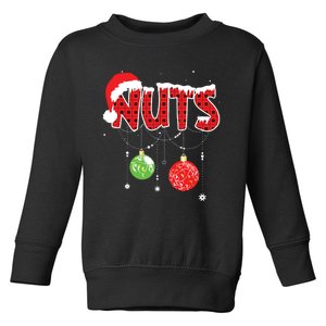 Chest Nuts Funny Matching Chestnuts Christmas Couples Nuts Toddler Sweatshirt