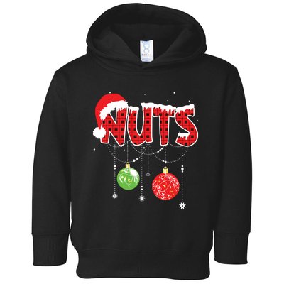 Chest Nuts Funny Matching Chestnuts Christmas Couples Nuts Toddler Hoodie