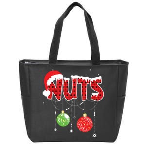 Chest Nuts Funny Matching Chestnuts Christmas Couples Nuts Zip Tote Bag