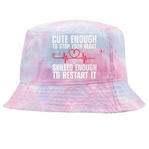 Cool Nurse For Women Medical Assistant Nursing Aide CNA Tie-Dyed Bucket Hat