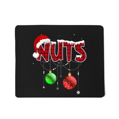 Chest Nuts Funny Matching Chestnuts Christmas Couples Nuts Mousepad