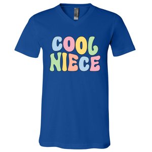 Cool Niece From Aunt To Niece Gift V-Neck T-Shirt