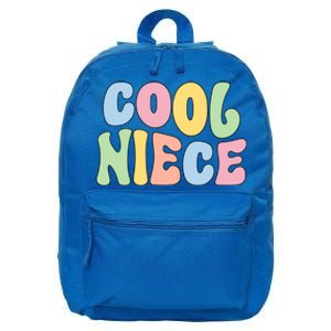 Cool Niece From Aunt To Niece Gift 16 in Basic Backpack