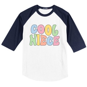 Cool Niece From Aunt To Niece Gift Baseball Sleeve Shirt