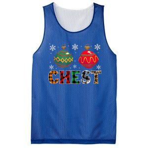 Chest Nuts Funny Matching Chestnuts Christmas Couples Chest Cute Mesh Reversible Basketball Jersey Tank