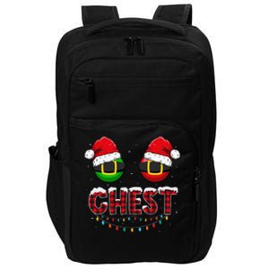 Chest Nuts Funny Matching Chestnuts Christmas Couples Chest Impact Tech Backpack