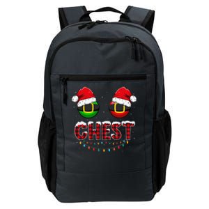 Chest Nuts Funny Matching Chestnuts Christmas Couples Chest Daily Commute Backpack