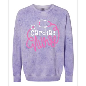 Cardiac Nurse Funny Cardiology Nursing Departt Nurse Great Gift Colorblast Crewneck Sweatshirt