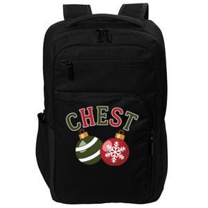 Chest Nuts Funny Matching Couple Chestnuts Christmas Impact Tech Backpack