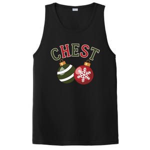 Chest Nuts Funny Matching Couple Chestnuts Christmas PosiCharge Competitor Tank