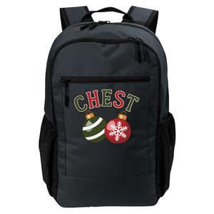 Chest Nuts Funny Matching Couple Chestnuts Christmas Daily Commute Backpack