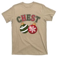 Chest Nuts Funny Matching Couple Chestnuts Christmas T-Shirt