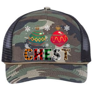 Chest Nuts Funny Matching Chestnuts Christmas Couples Chest Funny Gift Retro Rope Trucker Hat Cap