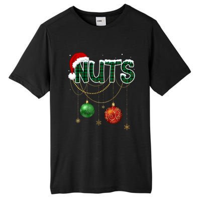 Chest Nuts Funny Matching Golden Chestnut Christmas Funny Gift Tall Fusion ChromaSoft Performance T-Shirt