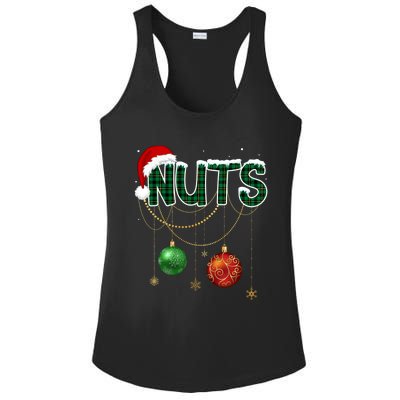 Chest Nuts Funny Matching Golden Chestnut Christmas Funny Gift Ladies PosiCharge Competitor Racerback Tank