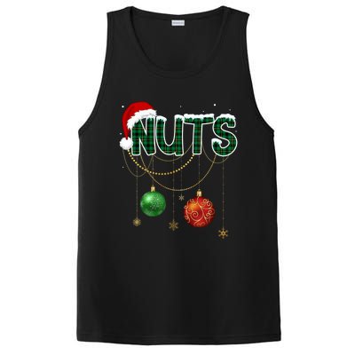 Chest Nuts Funny Matching Golden Chestnut Christmas Funny Gift PosiCharge Competitor Tank