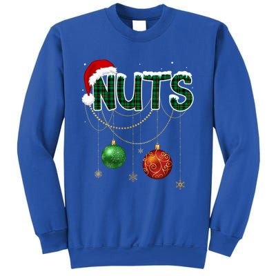 Chest Nuts Funny Matching Golden Chestnut Christmas Funny Gift Sweatshirt