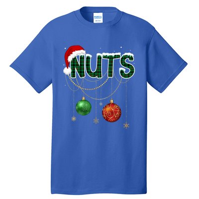 Chest Nuts Funny Matching Golden Chestnut Christmas Funny Gift Tall T-Shirt