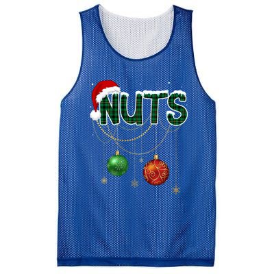 Chest Nuts Funny Matching Golden Chestnut Christmas Funny Gift Mesh Reversible Basketball Jersey Tank