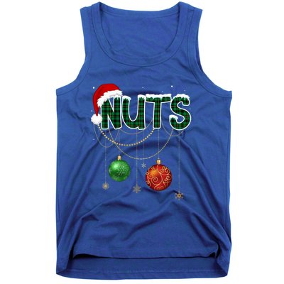 Chest Nuts Funny Matching Golden Chestnut Christmas Funny Gift Tank Top