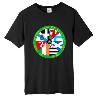 Celtic Nations Flags Celtic Nations Tall Fusion ChromaSoft Performance T-Shirt