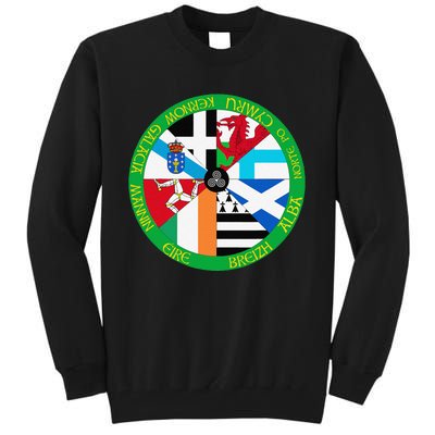 Celtic Nations Flags Celtic Nations Tall Sweatshirt