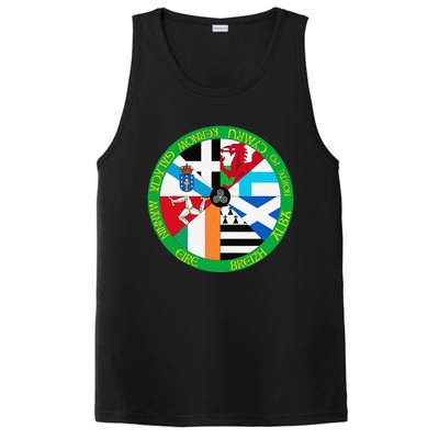 Celtic Nations Flags Celtic Nations PosiCharge Competitor Tank