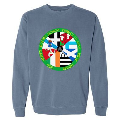 Celtic Nations Flags Celtic Nations Garment-Dyed Sweatshirt