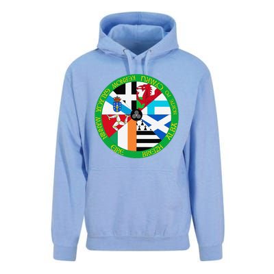 Celtic Nations Flags Celtic Nations Unisex Surf Hoodie