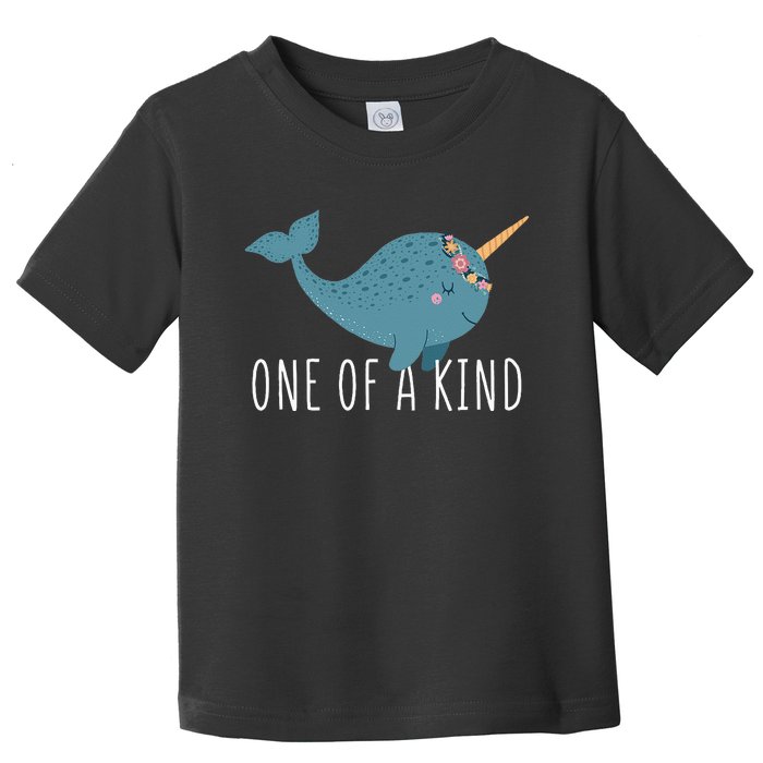 Cute Narwhal For Women Or One Of A Kind Toddler T-Shirt